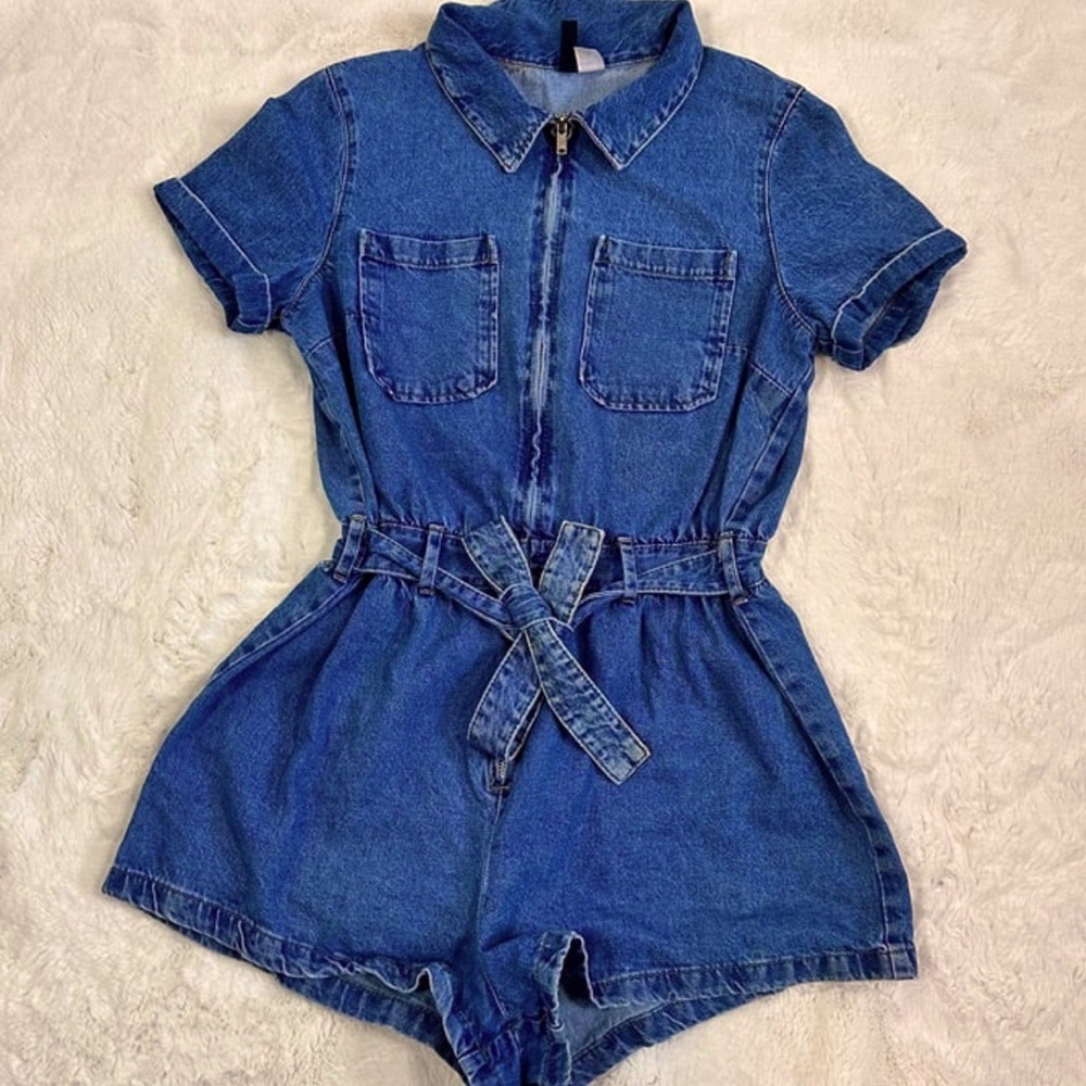 H&M Divided Denim Romper